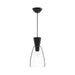 Alora - PD534007MBCL - One Light Pendant - Arlo - Clear Glass/Matte Black