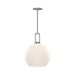 Alora - PD601710BNOP - One Light Pendant - Soji - Brushed Nickel/Opal Matte Glass