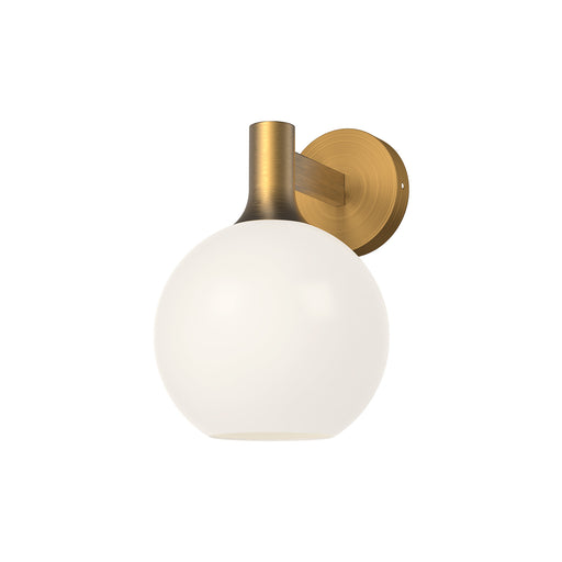 Alora - WV506108AGOP - One Light Vanity - Castilla - Aged Gold/Opal Matte Glass