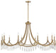 Savoy House - 1-1805-10-322 - Ten Light Chandelier - Kameron - Warm Brass