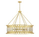 Savoy House - 1-1946-10-260 - Ten Light Chandelier - Daintree - True Gold