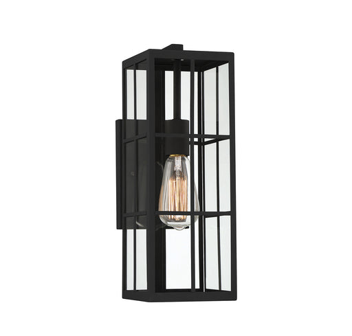 Savoy House - 5-1989-BK - One Light Outdoor Wall Lantern - Ericson - Matte Black