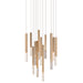 ET2 - E11032-95GLD - LED Pendant - Diaphane - Gold