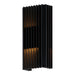 ET2 - E30114-BK - LED Outdoor Wall Sconce - Rampart - Black