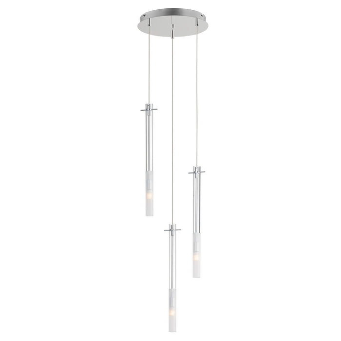 ET2 - E31095-93PC - LED Pendant - Pipette - Polished Chrome