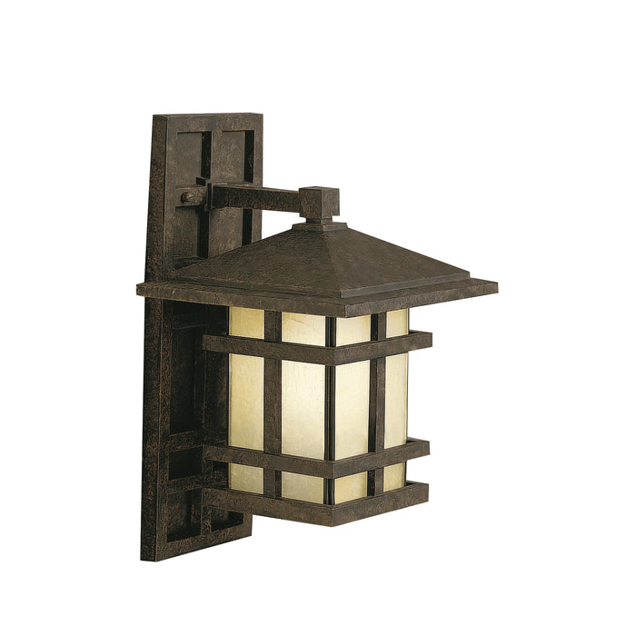 Kichler - 9130AGZ - One Light Outdoor Wall Mount - Cross Creek - Aged Bronze