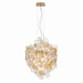 Eurofase - 34030-026 - Seven Light Chandelier - Trento - Antique Gold