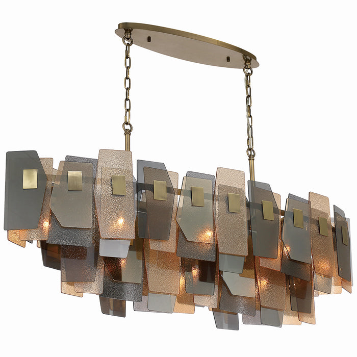 Eurofase - 43874-019 - 11 Light Chandelier - Cocolina - Bronze