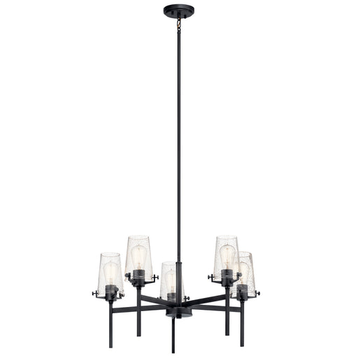 Kichler - 43694BK - Five Light Chandelier - Alton - Black