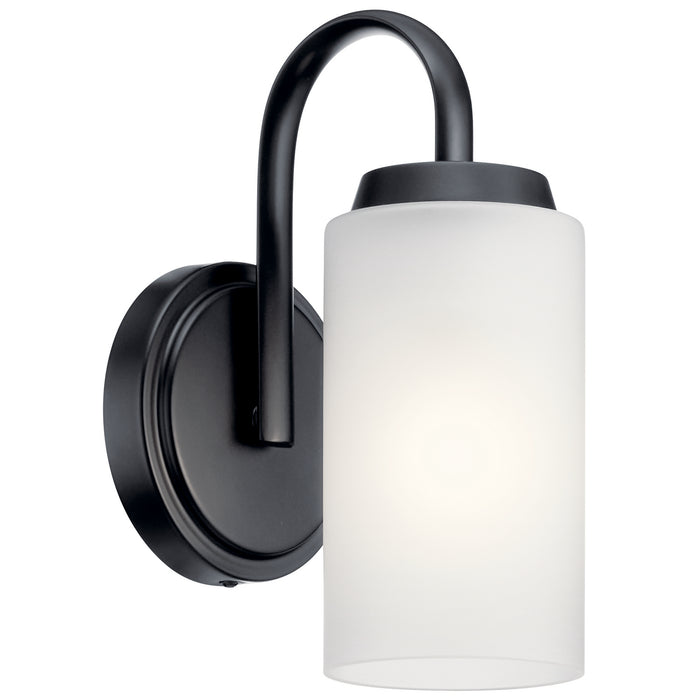 Kichler - 55085BK - One Light Wall Sconce - Kennewick - Black