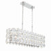 Eurofase - 44287-016 - Eight Light Chandelier - Perrene - Chrome