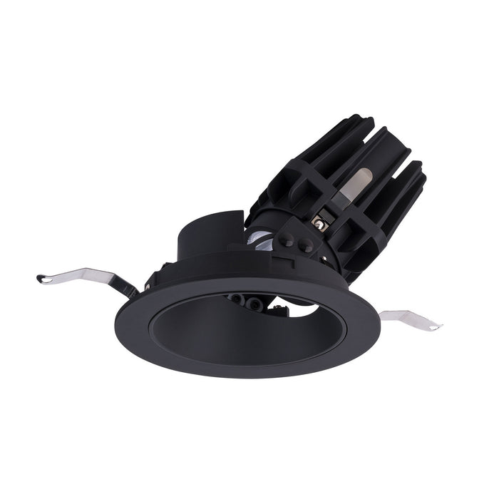 W.A.C. Lighting - R4FRAT-930-BK - LED Adjustable Trim - 4In Fq Downlights - Black