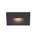 W.A.C. Lighting - WL-LED100-27-BK - LED Step and Wall Light - Led100 - Black on Aluminum