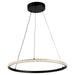 Artcraft - AC6711BK - LED Pendant - Nova - Black