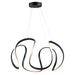 Artcraft - AC7639BK - LED Pendant - Mira - Black