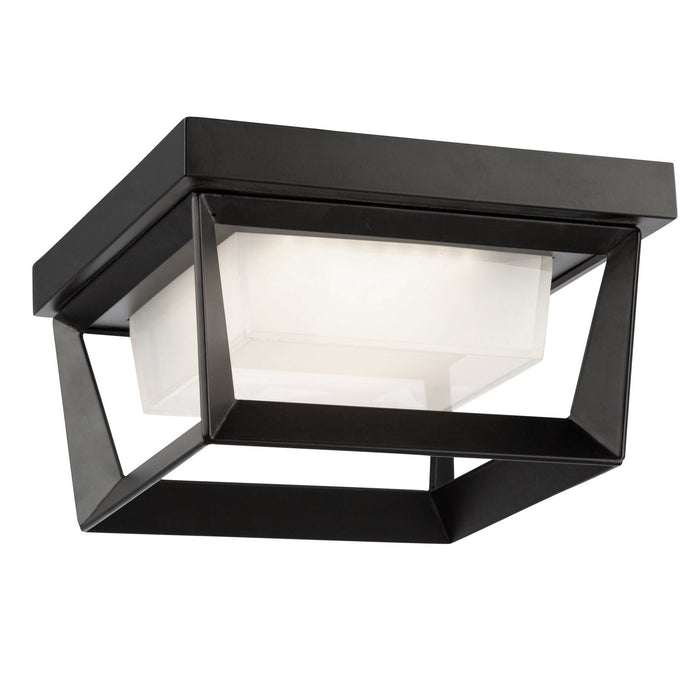 Artcraft - AC9186BK - LED Outdoor Flush Mount - Waterbury - Black