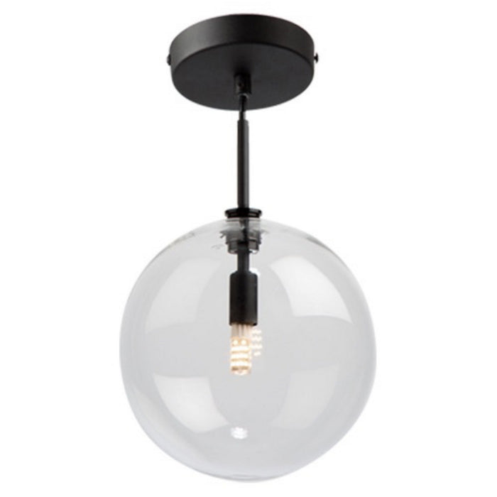 Artcraft - SC13190BK - One Light Semi-Flush Mount - Pinpoint - Black