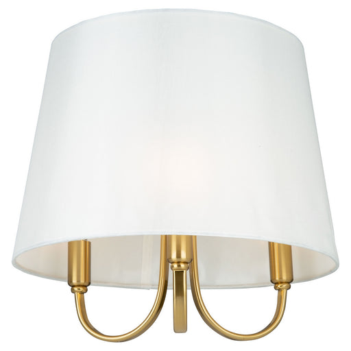 Artcraft - SC13334BG - Three Light Semi-Flush Mount - Rhythm - Brushed Gold