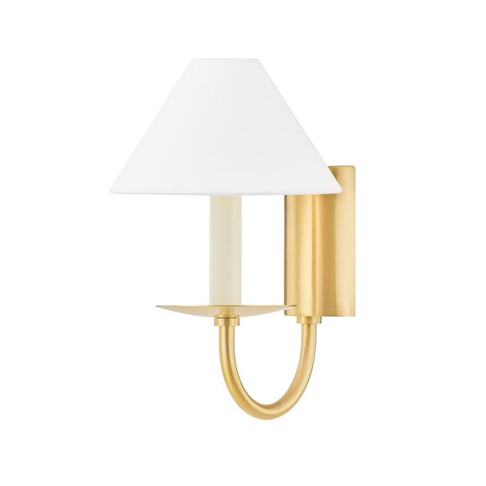 Mitzi - H464101-AGB - One Light Wall Sconce - Lenore - Aged Brass