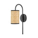 Mitzi - H520101-SBK - One Light Wall Sconce - Dolores - Soft Black