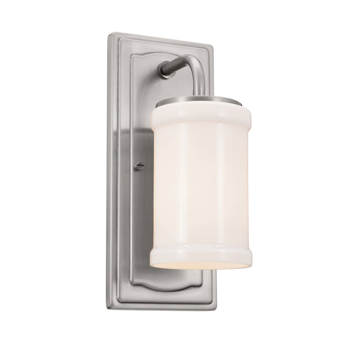 Kichler - 52454CLP - One Light Wall Sconce - Vetivene - Classic Pewter