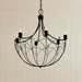 Kichler - 52462BKT - Six Light Chandelier - Topiary - Textured Black