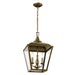 Kichler - 52474CHZ - Two Light Pendant - Dame - Character Bronze