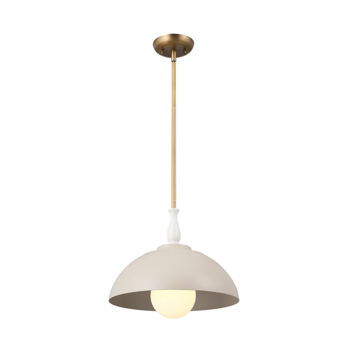 Kichler - 52476GRG - One Light Pendant - Fira - Greige