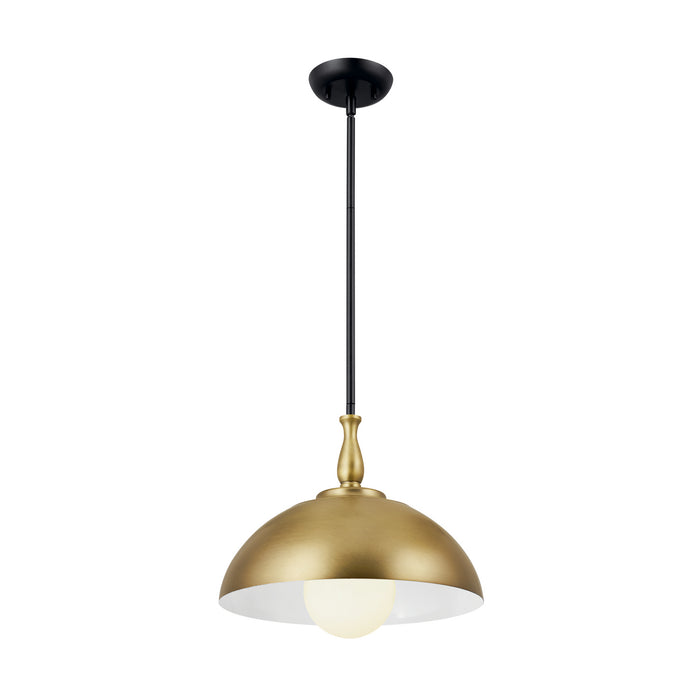 Kichler - 52476NBR - One Light Pendant - Fira - Natural Brass