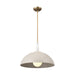 Kichler - 52477GRG - One Light Pendant - Fira - Greige