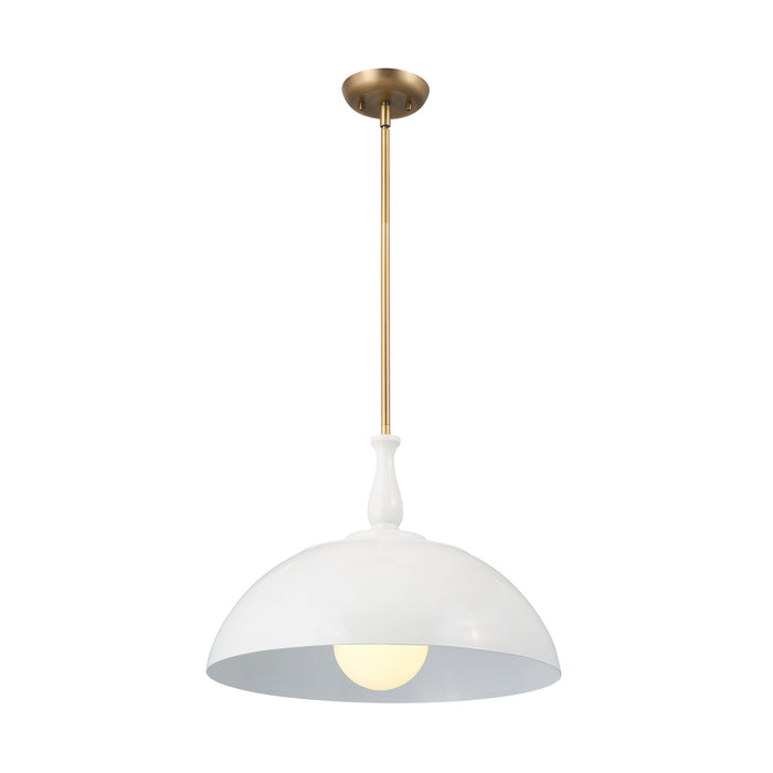 Kichler - 52477WH - One Light Pendant - Fira - White