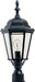 Maxim - 1005BK - One Light Outdoor Pole/Post Lantern - Westlake - Black