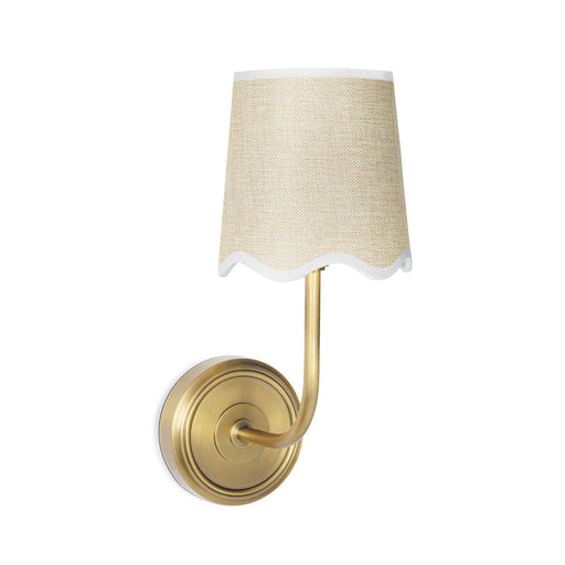 Regina Andrew - 15-1167NB - One Light Wall Sconce - Ariel - Natural Brass