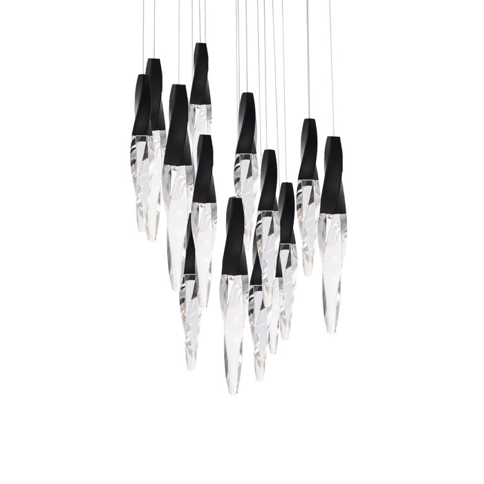 Schonbek Beyond - BPD13215-BK - LED Pendant - Kindjal - Black