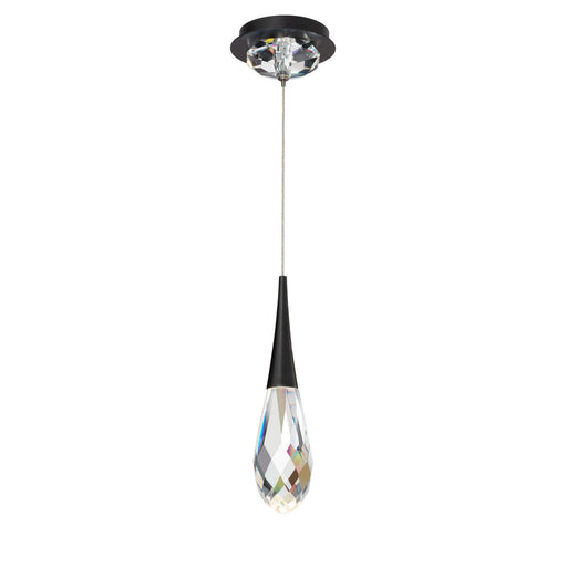 Schonbek Beyond - BPD21213-BK - LED Mini Pendant - Hibiscus - Black