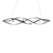 Schonbek Beyond - BPD50257-BK - LED Linear Pendant - Slipstream - Black