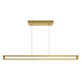 AFX Lighting - CSSP0448L30D1GD - LED Linear Pendant - Cass - Gold