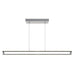 AFX Lighting - CSSP0448L30D1SN - LED Linear Pendant - Cass - Satin Nickel