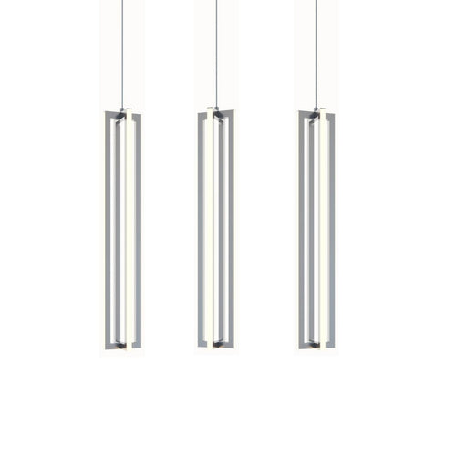 AFX Lighting - CSSP24L30D1SNLNR3 - LED Linear Pendant - Cass - Satin Nickel