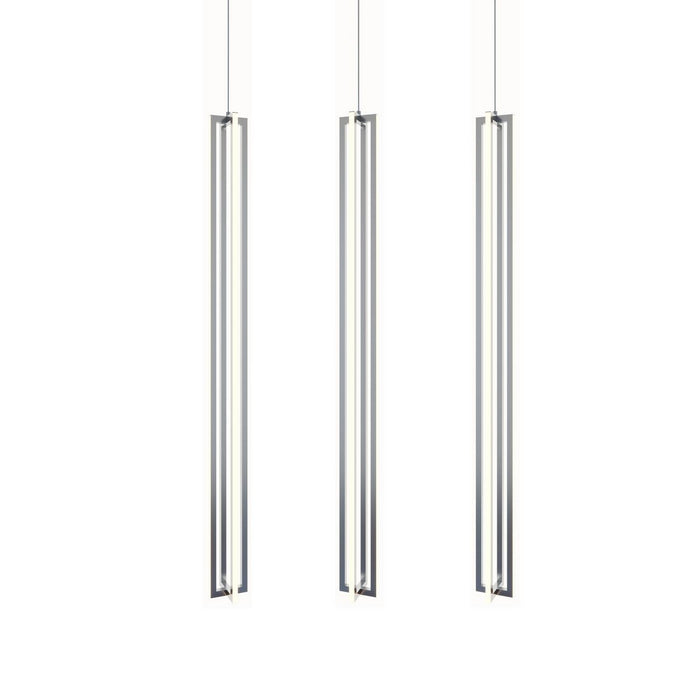 AFX Lighting - CSSP48L30D1SNLNR3 - LED Linear Pendant - Cass - Satin Nickel