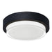 AFX Lighting - ELMW11LAJUDBK - LED Outdoor Flush Mount - Elm - Black