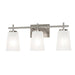 AFX Lighting - JNNV2209MBSN - Three Light Vanity - Joanna - Satin Nickel