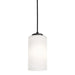 AFX Lighting - LEOP04MBBK - One Light Pendant - Leo - Black