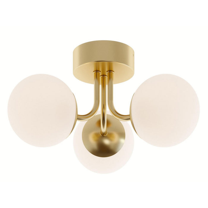 AFX Lighting - METC15L30D1SB - LED Flush Mount - Metropolitan - Satin Brass