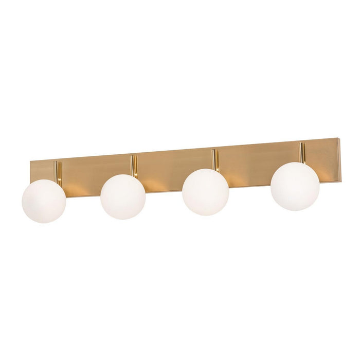 AFX Lighting - METV3808L30D1SB - LED Vanity - Metropolitan - Satin Brass