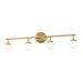 AFX Lighting - PRLV3208L30D1SB - LED Vanity - Pearl - Satin Brass