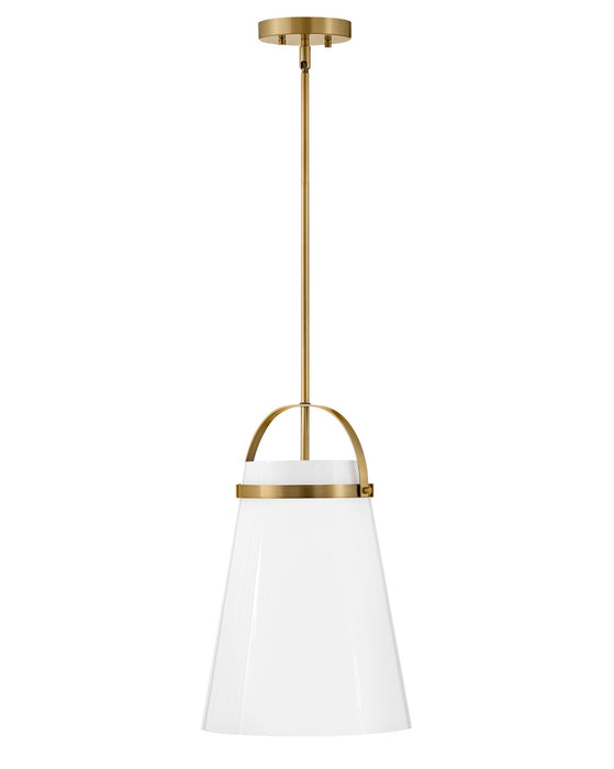 Lark - 83053LCB - LED Pendant - Tori - Lacquered Brass