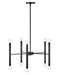 Lark - 83198BK - LED Chandelier - Millie - Black