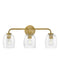 Lark - 85013LCB - LED Vanity - Percy - Lacquered Brass