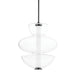 Hudson Valley - 5319-BLNK - LED Pendant - Palermo - Black Nickel